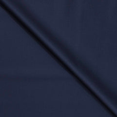 Trouser Fabric Reid & Taylor Super 100s 50% Wool Plain Color Spruce Blue