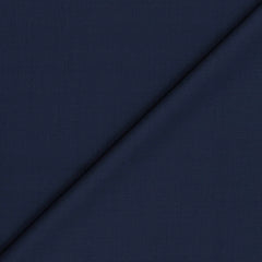 Trouser Fabric Reid & Taylor Super 100s 35% Wool Mild Check Color Berry Blue