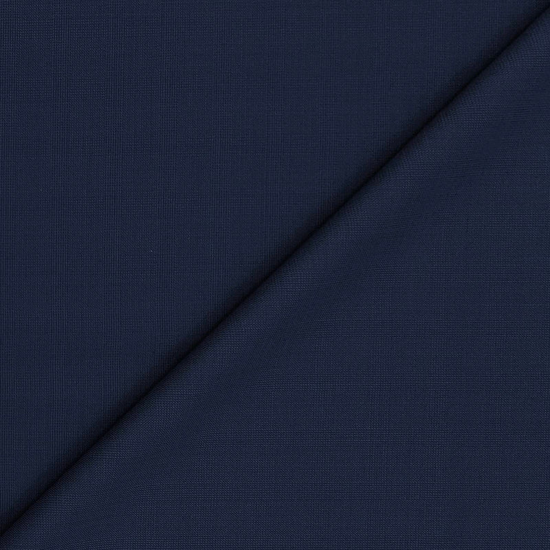 Trouser Fabric Reid & Taylor Super 100s 35% Wool Mild Check Color Berry Blue