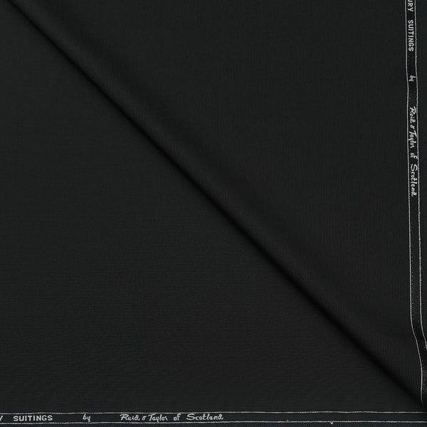 Trouser Fabric Reid & Taylor 45% Wool Textured Color Charcoal Grey