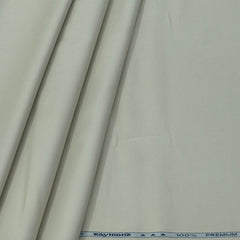 Trouser Fabric Raymond Pure Cotton Textured Color Greenish Ash Brown