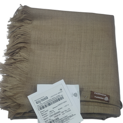 Raymond Pashmina 100% Fine Count Wool Shawl Lohi Color Brown