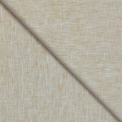 Trouser Fabric Raymond Poly Cotton Linen Look Slub Colour Light Brown