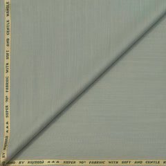 Trouser Fabric Raymond Super 90s Wool Slub Colour Swamp Green