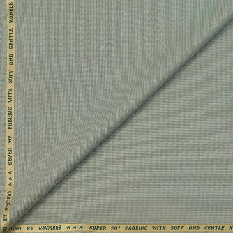 Trouser Fabric Raymond Super 90s Wool Slub Colour Swamp Green