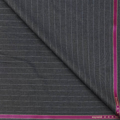 Trouser Fabric Raymond Wool Blended Lining Colour Steel Grey