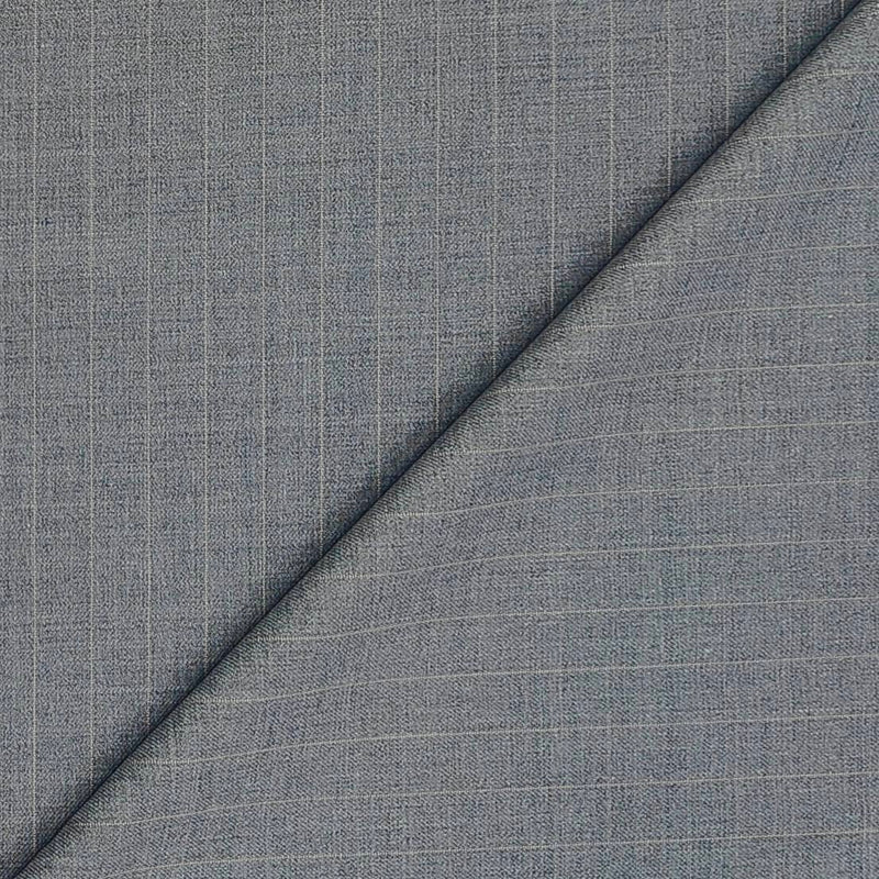 Trouser Fabric Raymond Wool Blended Lining Colour Light Grey