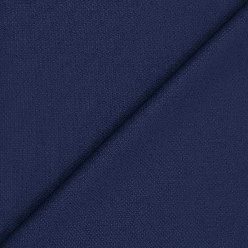 Trouser Fabric Raymond Wool Blended Dobby Colour Berry Blue
