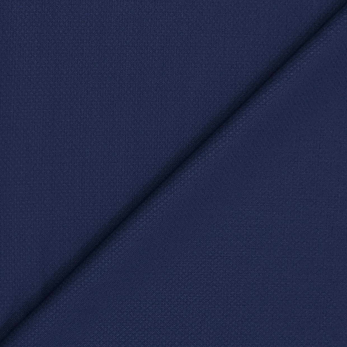 Trouser Fabric Raymond Wool Blended Dobby Colour Berry Blue