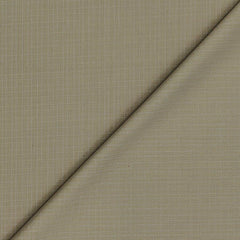 Trouser Fabric Raymond Wool Blended Pin Check Colour Tortilla Brown