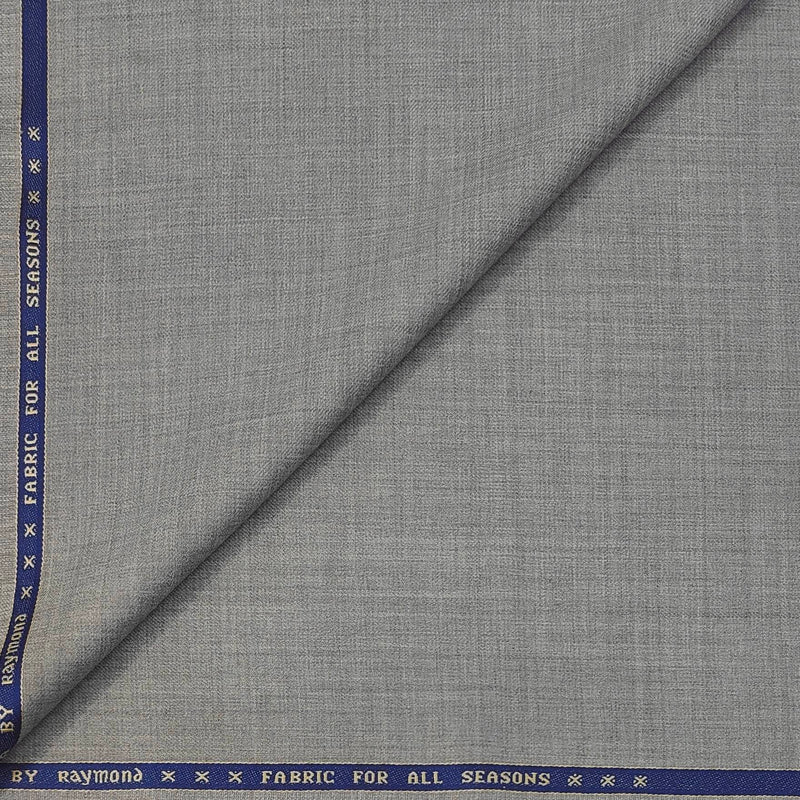 Trouser Fabric Raymond Wool Blended Slub Colour Ash Brown