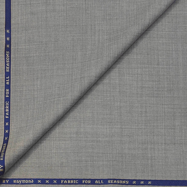 Trouser Fabric Raymond Wool Blended Slub Colour Ash Brown