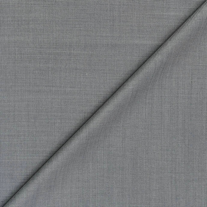 Trouser Fabric Canetti Italy Luxury 90s Wool Blended Texture Colour Silver Grey