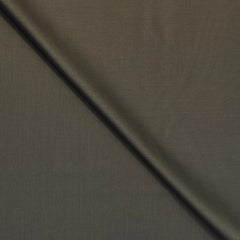 Trouser Fabric Canetti Italy Luxury 100s Wool Blended Plain Colour Dark Wood Brown