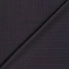 Trouser Fabric Canetti Italy Luxury 100s Wool Blended Lining Colour Wine