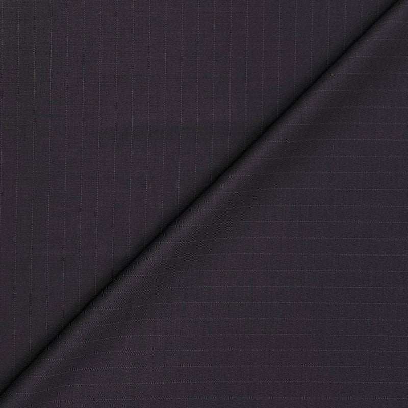 Trouser Fabric Canetti Italy Luxury 100s Wool Blended Lining Colour Wine