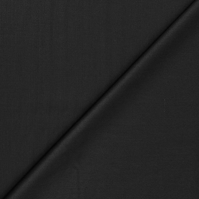 Trouser Fabric Canetti Italy Luxury 90s Wool Blended Plain Colour Dark Coffee