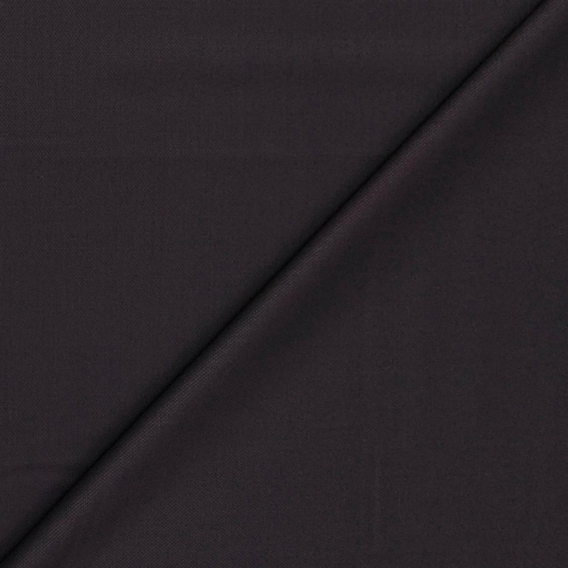 Trouser Fabric Canetti Italy Luxury 100s Wool Blended Plain Colour Dark Wine