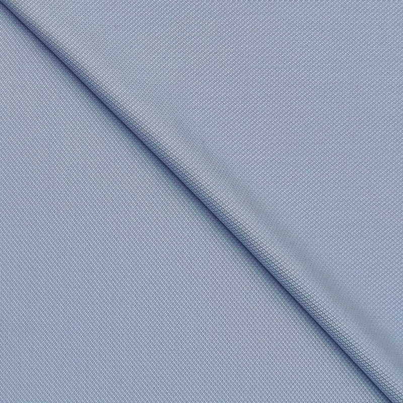 Trouser Fabric Reid & Taylor Fine Polyester Viscose Pin Check Color Sky Blue