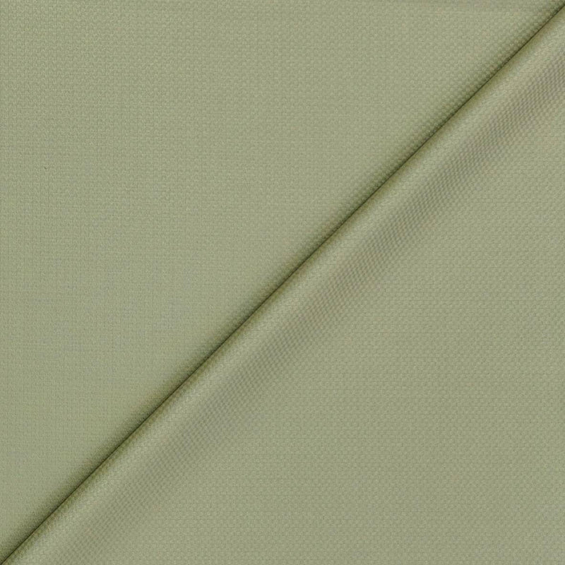 Trouser Fabric Reid & Taylor Fine Polyester Viscose Pin Check Color Swamp Greenish Brown