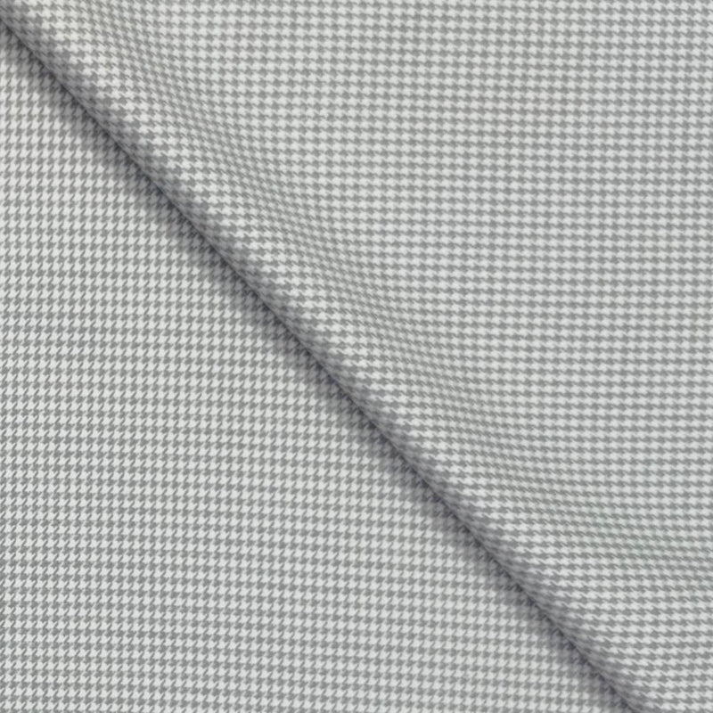 Trouser Fabric Raymond Poly Viscose Zig Zag Colour Silver Grey