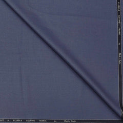 Trouser Fabric Reid & Taylor Fine Polyester Viscose Self Texture Color Lavender Blue