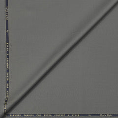 Trouser Fabric Reid & Taylor Super 100s Wool Blended Dotted Color Brownish Grey