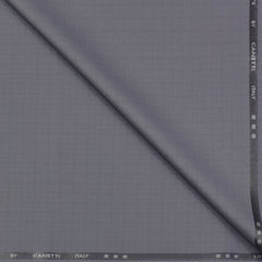 Trouser Fabric Canetti Italy Luxury Poly Viscose Check Colour Faded Lavender