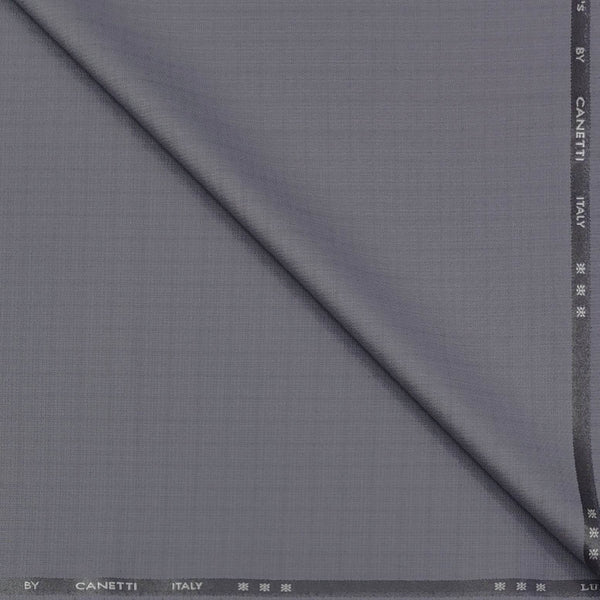 Trouser Fabric Canetti Italy Luxury Poly Viscose Check Colour Faded Lavender