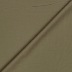 Trouser Fabric Canetti Italy Luxury Poly Viscose Plain Colour Teak Brown