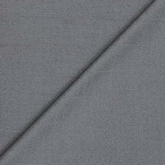 Trouser Fabric Canetti Italy Luxury Plain Viscose Broad Check Colour Ash Grey