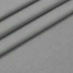 Trouser Fabric Canetti Italy Luxury Poly Viscose Slub Colour Silver Grey