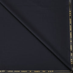 Trouser Fabric Canetti Italy Luxury Poly Viscose Dobby Colour Midnight Blue