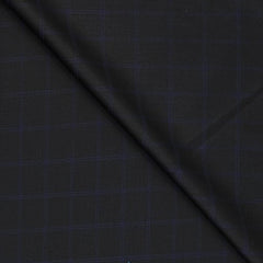 Trouser Fabric Canetti Italy Luxury Poly Viscose Check Colour Lavender N Black