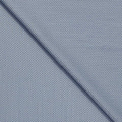 Trouser Fabric Reid & Taylor Fine Poly Viscose Dobby Color Silver Blue