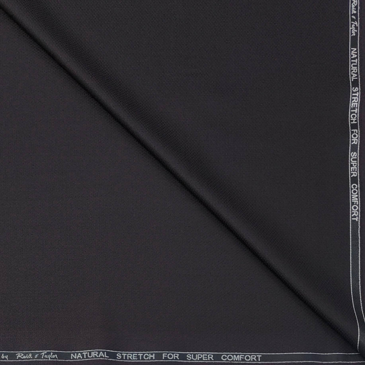 Trouser Fabric Reid & Taylor Fine Poly Viscose Dobby Color Dark Wine