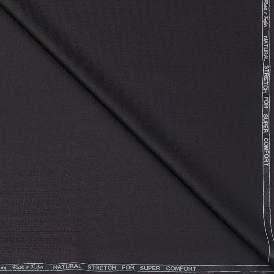 Trouser Fabric Reid & Taylor Fine Poly Viscose Dobby Color Dark Wine