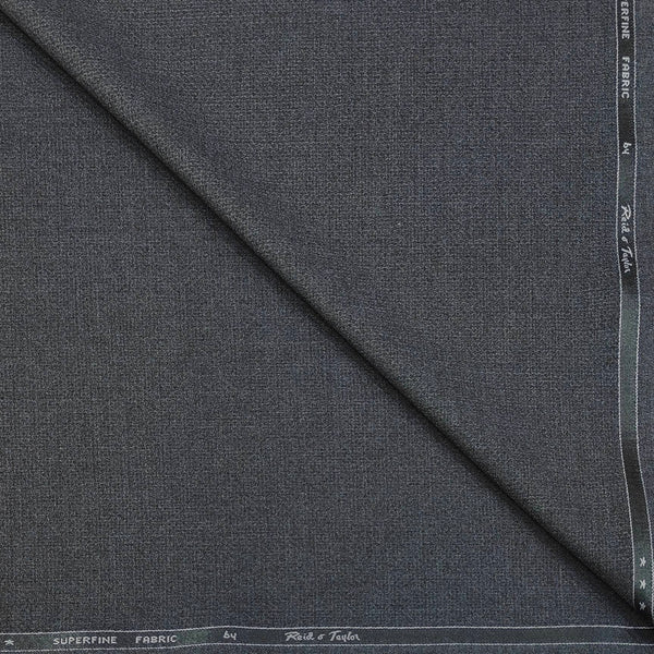 Trouser Fabric Reid & Taylor Super Fine Poly Viscose Dobby Color Worsted Grey