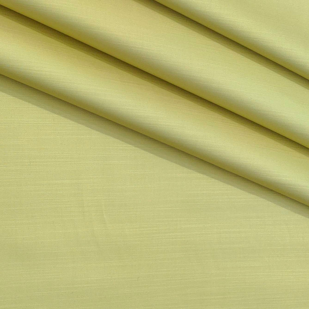 Trouser Fabric Donear Pure Cotton Slub Colour Lemon