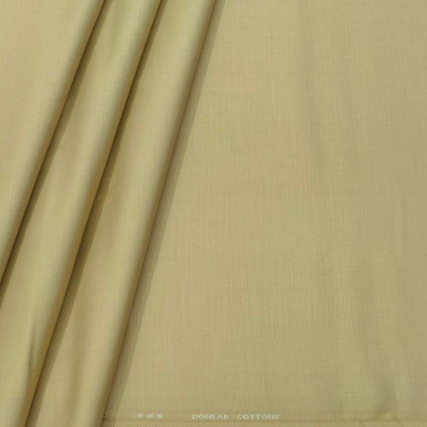 Trouser Fabric Donear Pure Cotton Slub Colour Latte Brown