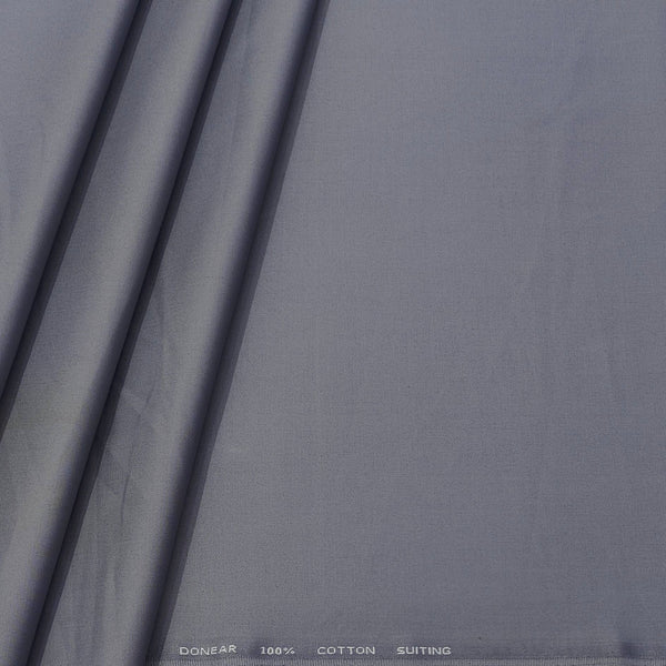 Trouser Fabric Donear Pure Cotton Plain Colour Faded Lavender