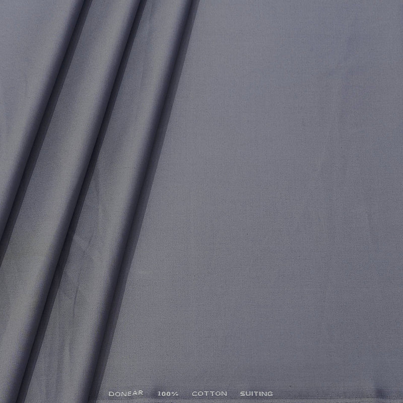 Trouser Fabric Donear Pure Cotton Plain Colour Faded Lavender