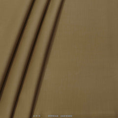 Trouser Fabric Donear Pure Cotton Slub Colour Chicory Brown