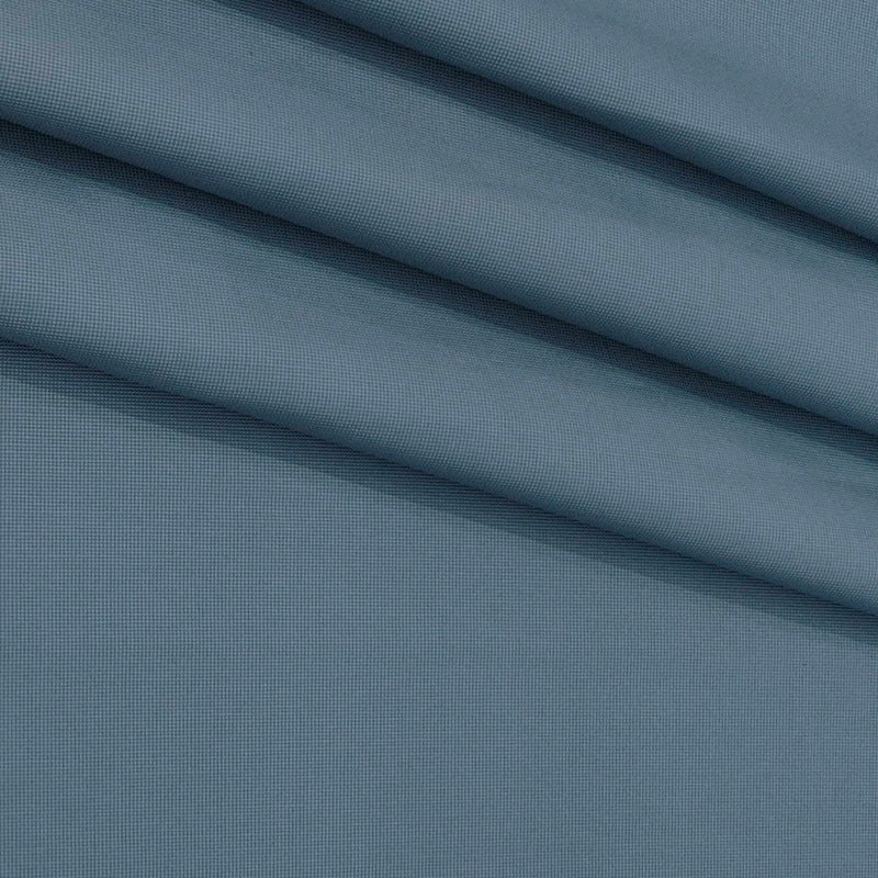Trouser Fabric Donear Lycra Pure Cotton Textured Colour Glaucous Blue