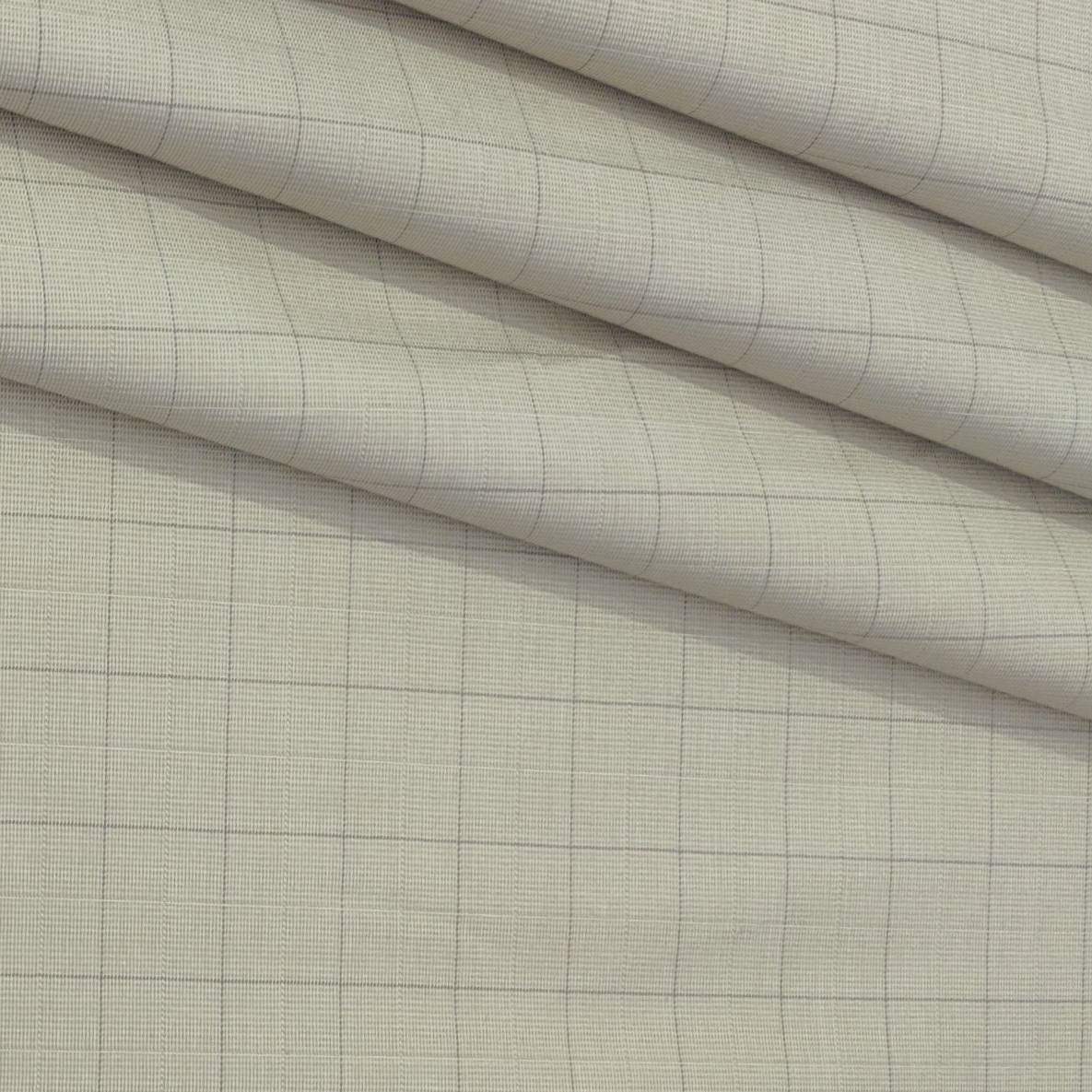 Trouser Fabric Donear Pure Cotton Check Colour Chamomile Brown