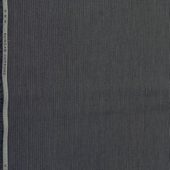 Trouser Fabric Donear Pure Cotton Pin Lining Colour Black N Grey