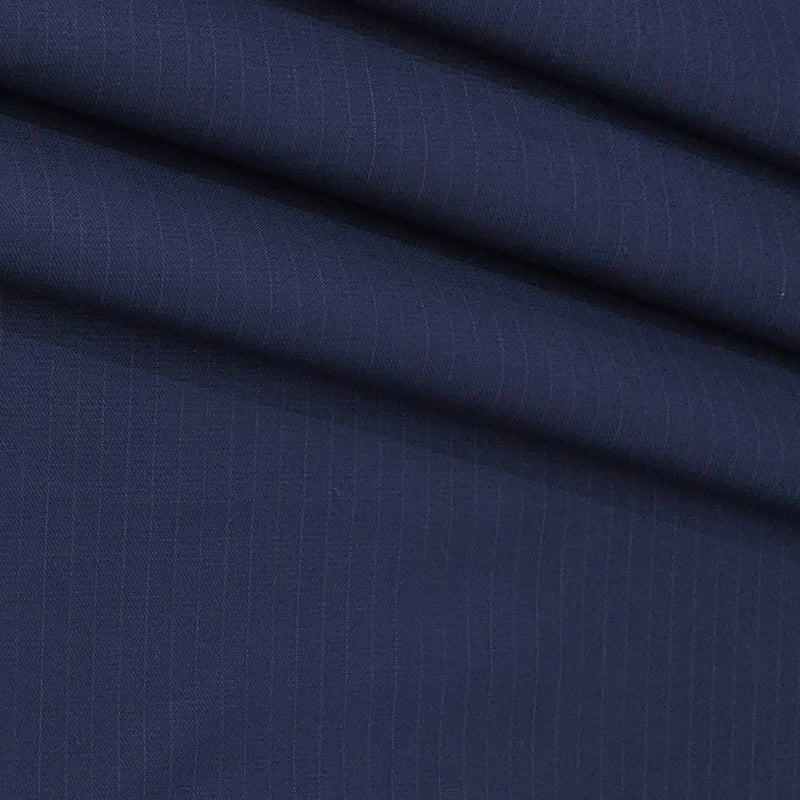 Trouser Fabric Donear Pure Cotton Lining Colour Cobalt Blue