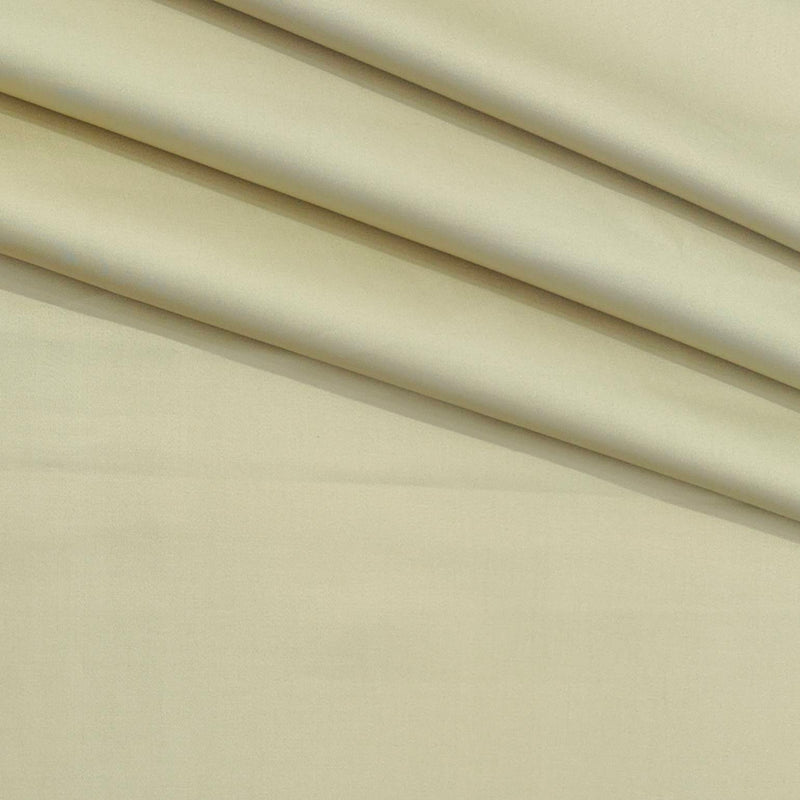 Trouser Fabric Donear Pure Cotton Stretchable Plain Colour Latte Brown