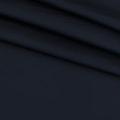 Trouser Fabric Donear Pure Cotton Stretchable Plain Colour Dark Sapphire Blue