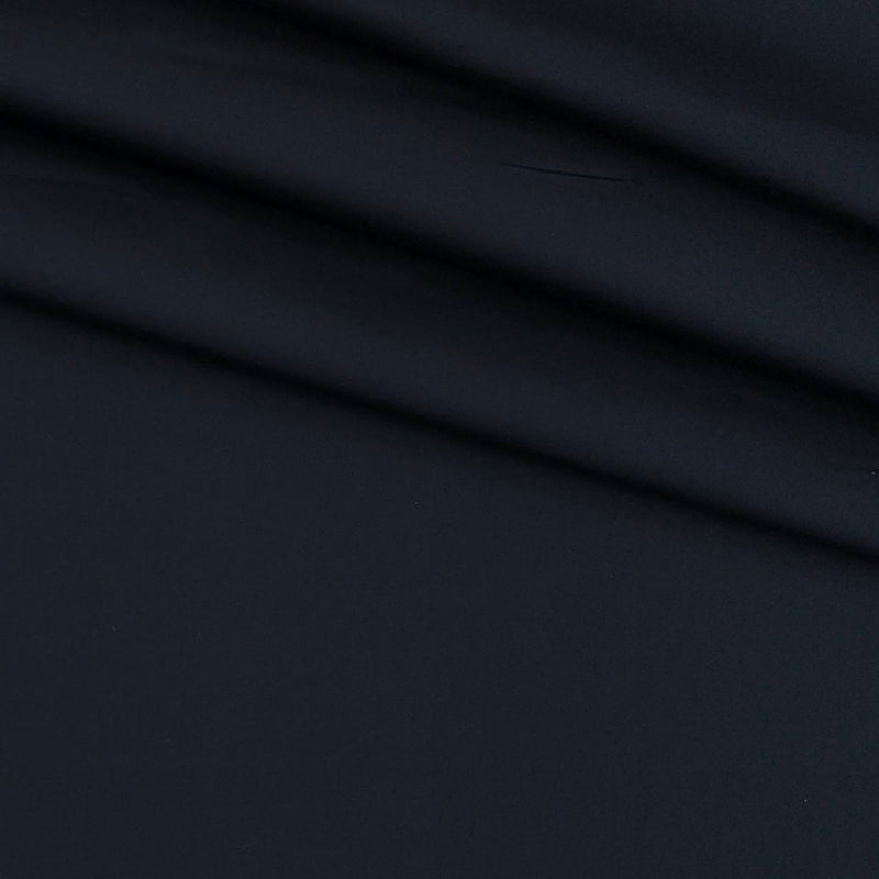 Trouser Fabric Donear Pure Cotton Stretchable Plain Colour Dark Sapphire Blue